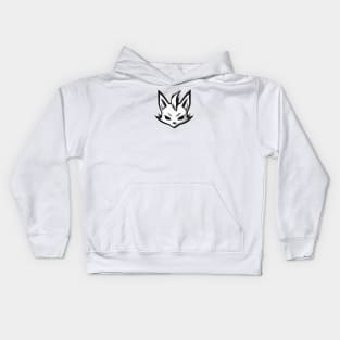 Fox logo sketch Kids Hoodie